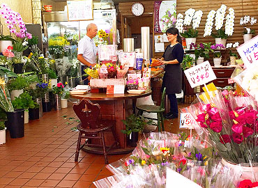 足立区綾瀬の花屋さん ヨシダフローリスト